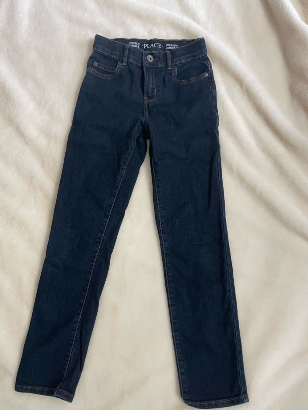 Children’s Place Kids Dark Indigo Straight Jeans